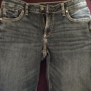 Silver Jeans Women's Skinny Jeans - Dark Blue